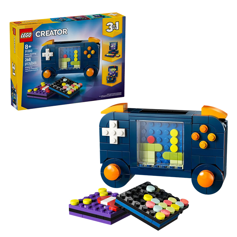 Game Retro Gaming - LEGO Creator 3in1 Blocchi da Costruzione