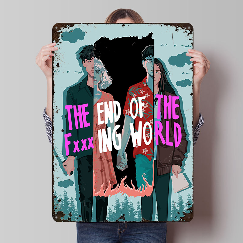 World Of Retro Gaming - Poster 'La Fine del Mondo' Personalizzato,