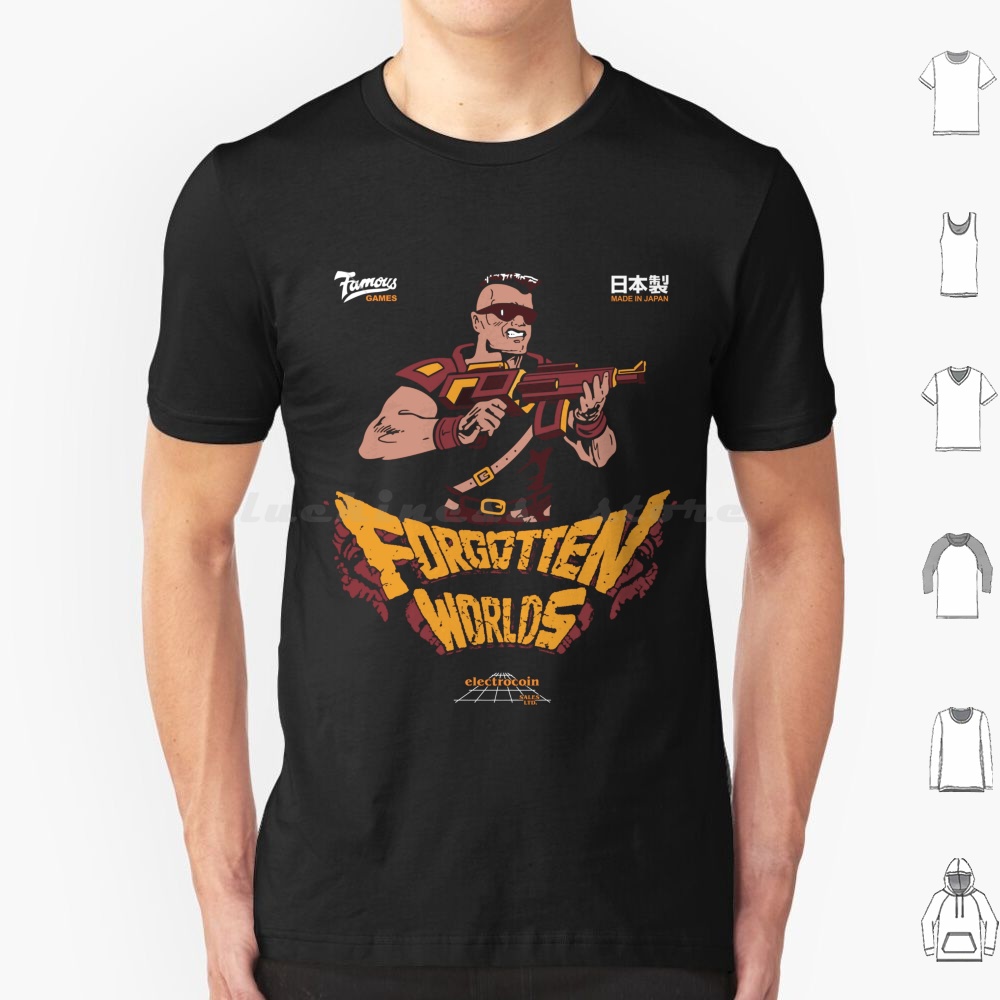 World Of Retro Gaming - Maglietta da gaming arcade vintage retrò