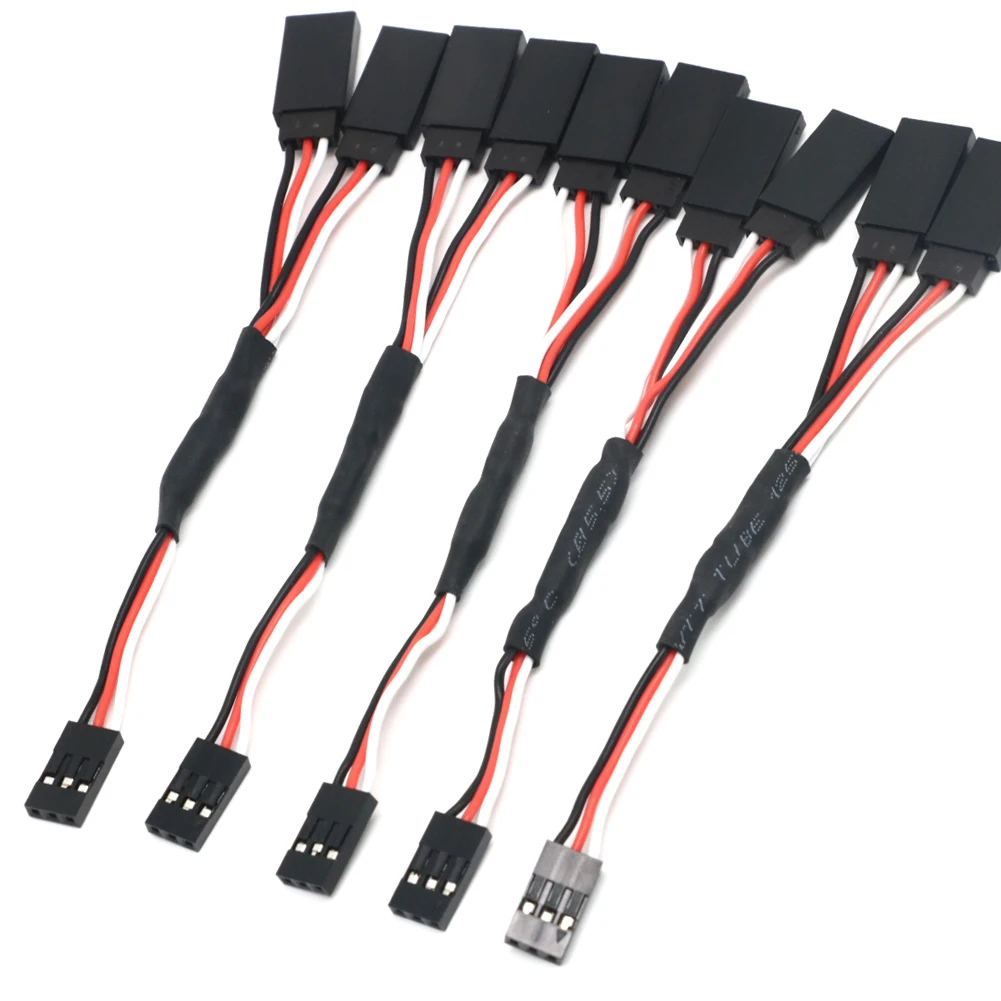 Controller Extension Cord - 5PCS 100/150/200/300/500 millimetri RC Servo Y