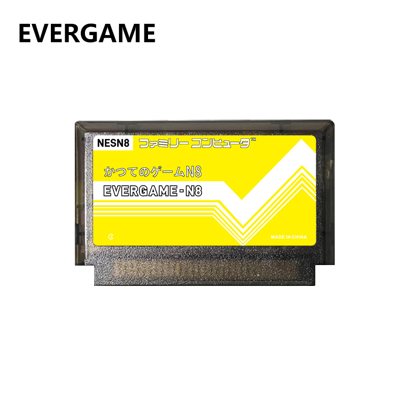 Retro Gaming Setup - REMANK EVERGAME N8 NES Cartuccia Super