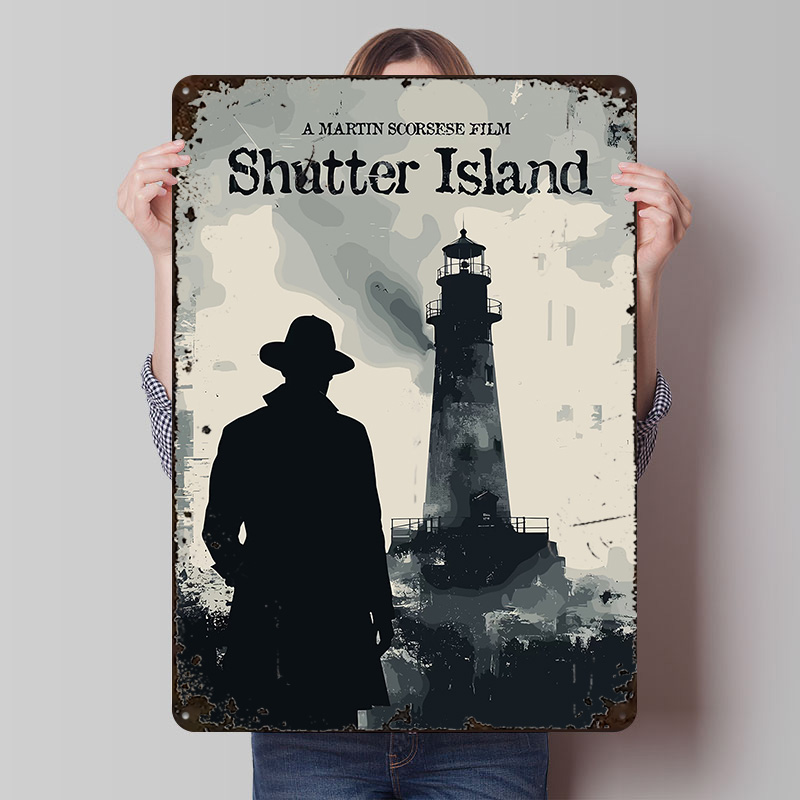 Retro Gaming Island - Poster Stampato del Film Shutter Island,