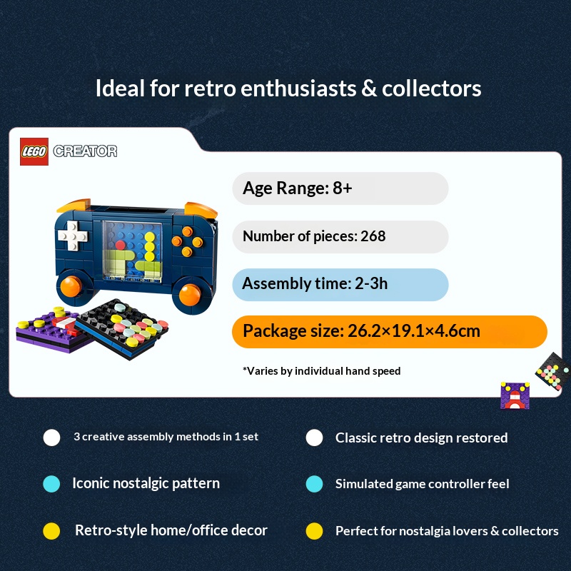 LEGO Creator 3in1 Blocchi da C - Game Retro Gaming recensione e prezzo