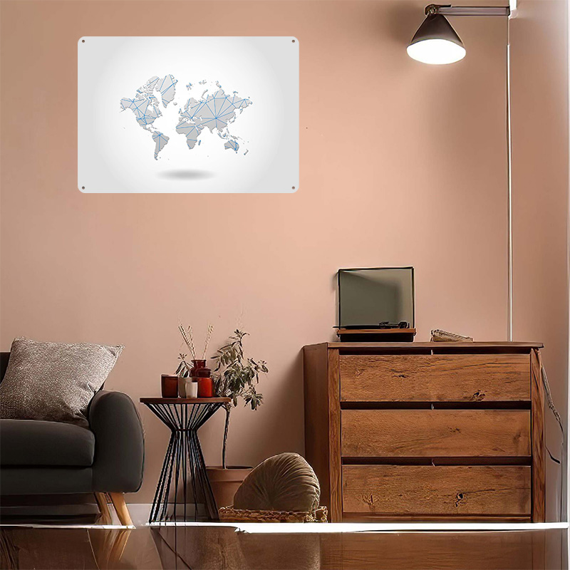 Poster in Latta con Mappa del  - World Of Retro Gaming recensione e prezzo