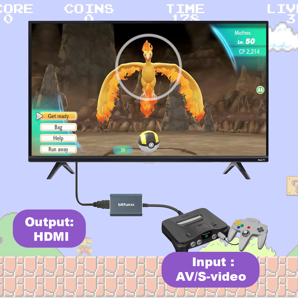 Bitfunx 720P Adattatore Svideo - Retro Gaming Setup recensione e prezzo
