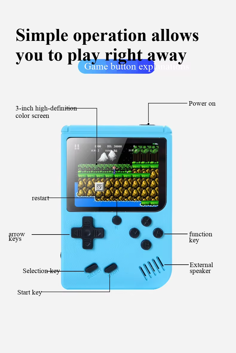 Console di gioco portatile ret - Retro Gaming Device recensione e prezzo