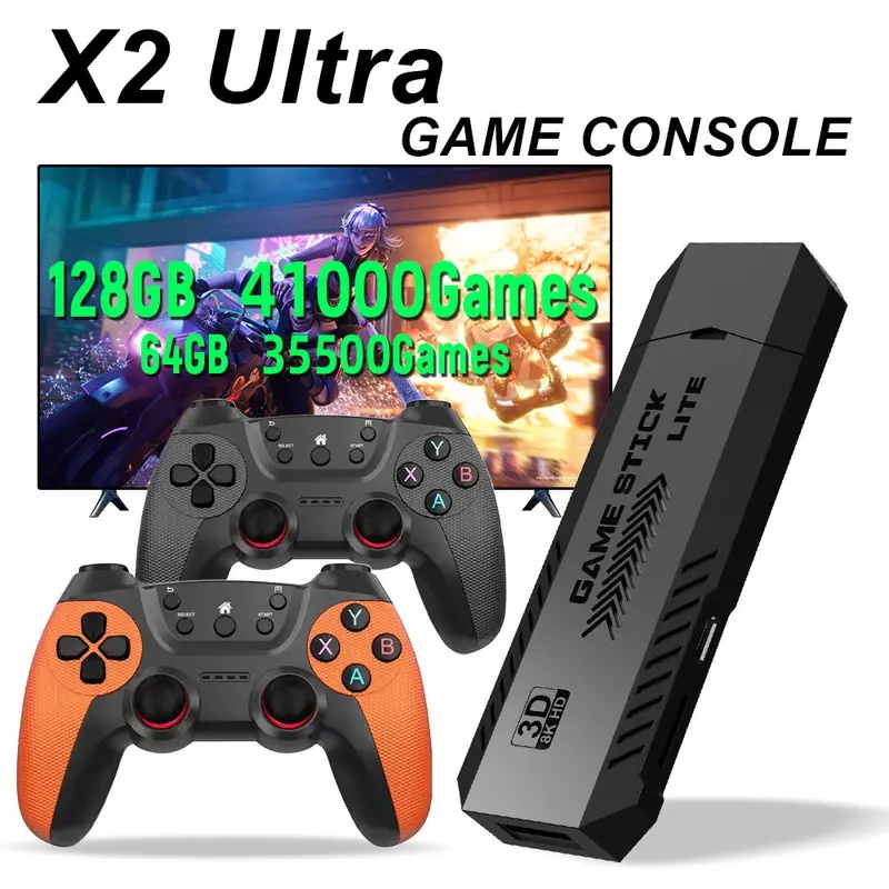X2 Ultra Pro Retro Game Stick  - Retro Gaming Arcade Console recensione e prezzo