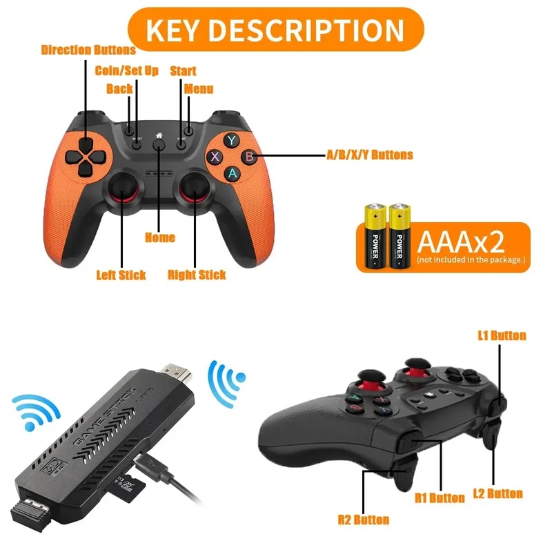 X2 Ultra Pro Retro Game Stick  - Retro Gaming Arcade Console recensione e prezzo