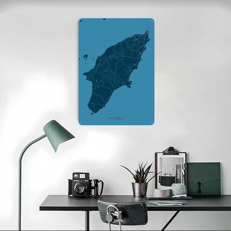 Poster della Mappa dell'Isola  - Retro Gaming Island recensione e prezzo