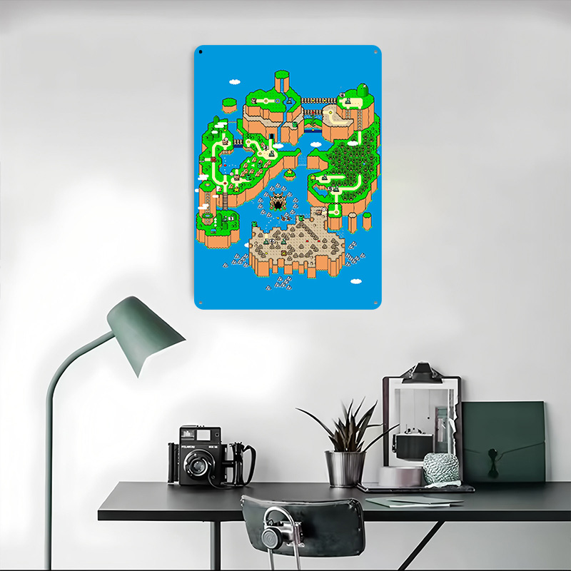Poster in Metallo Dinosaur Lan - Retro Gaming Island recensione e prezzo