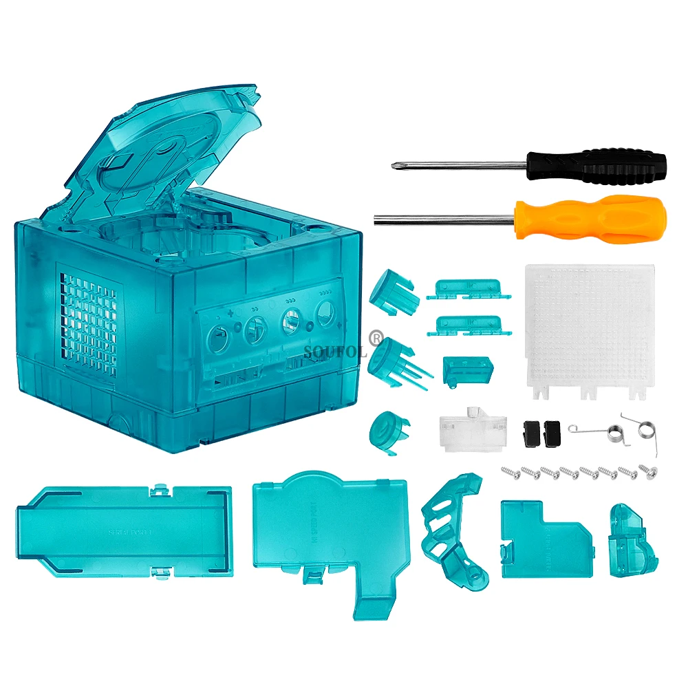 Custodia di ricambio blu ghiac - Retro Gaming Setup recensione e prezzo