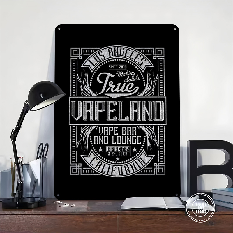Vape Land Poster in banda stag - Retro Gaming Island recensione e prezzo