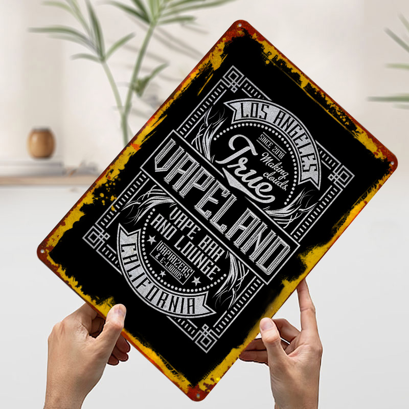 Vape Land Poster in banda stag - Retro Gaming Island recensione e prezzo