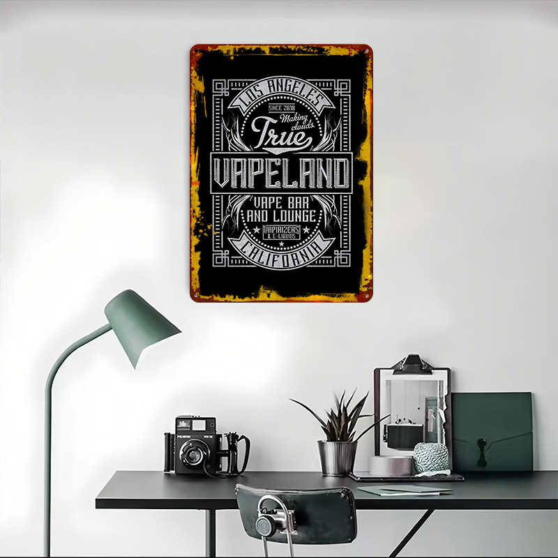 Vape Land Poster in banda stag - Retro Gaming Island recensione e prezzo