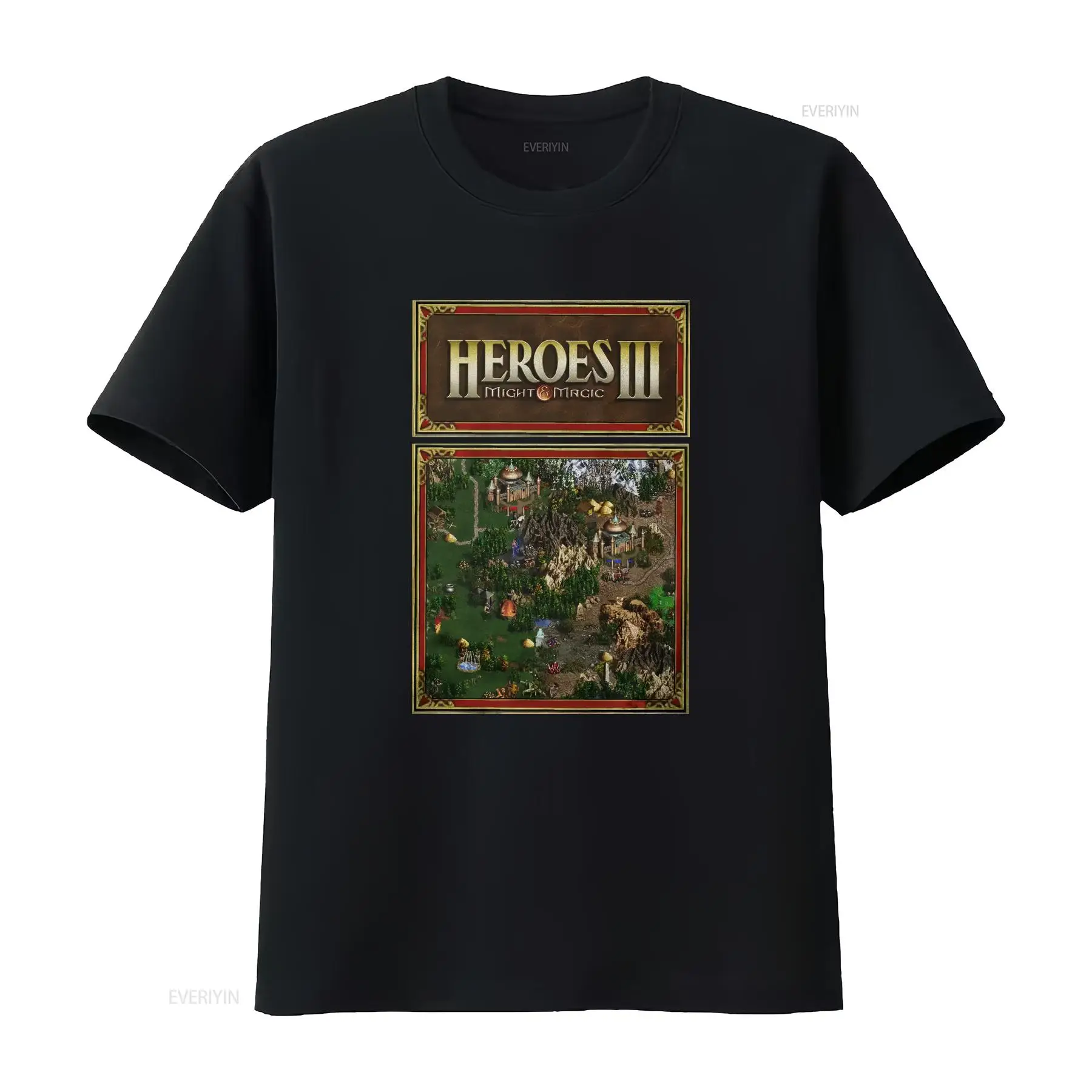 Heroes Map of Might And Magic  - Retro Gaming T Shirts recensione e prezzo