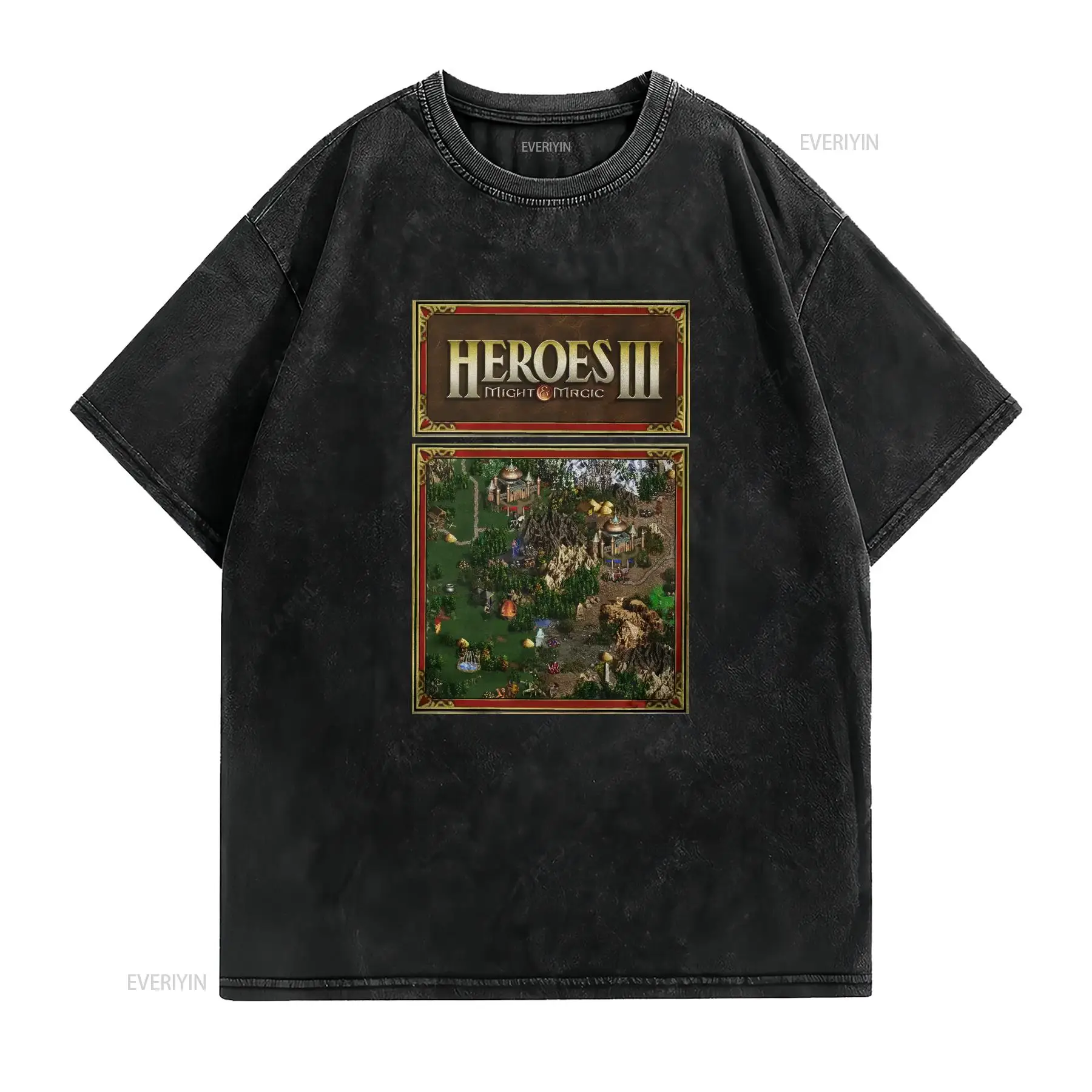 Heroes Map of Might And Magic  - Retro Gaming T Shirts recensione e prezzo