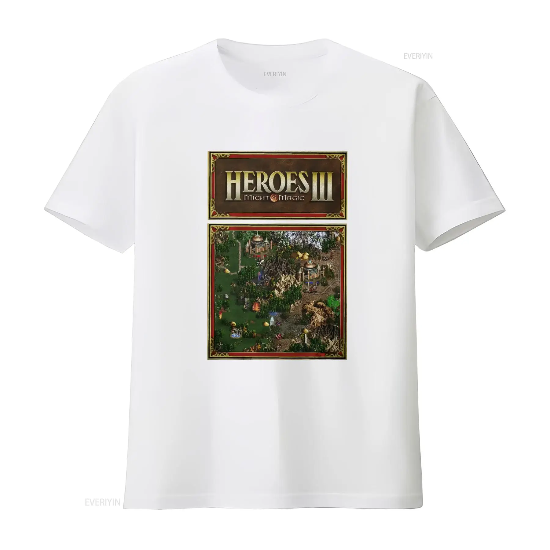 Heroes Map of Might And Magic  - Retro Gaming T Shirts recensione e prezzo