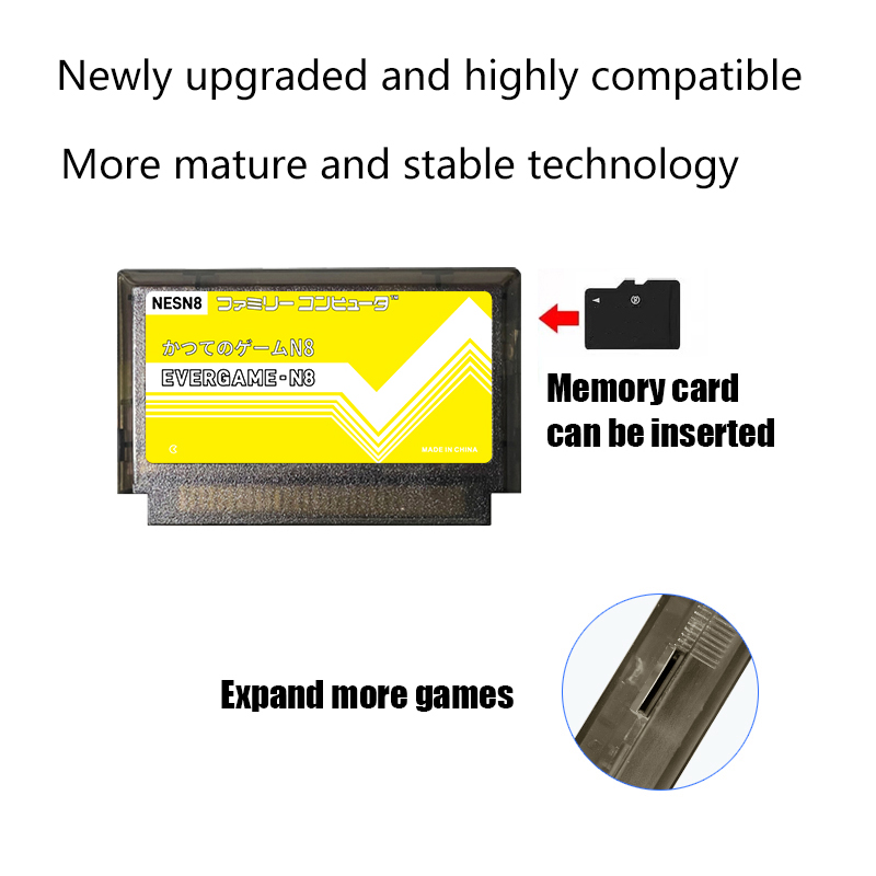 REMANK EVERGAME N8 NES Cartucc - Retro Gaming Setup recensione e prezzo